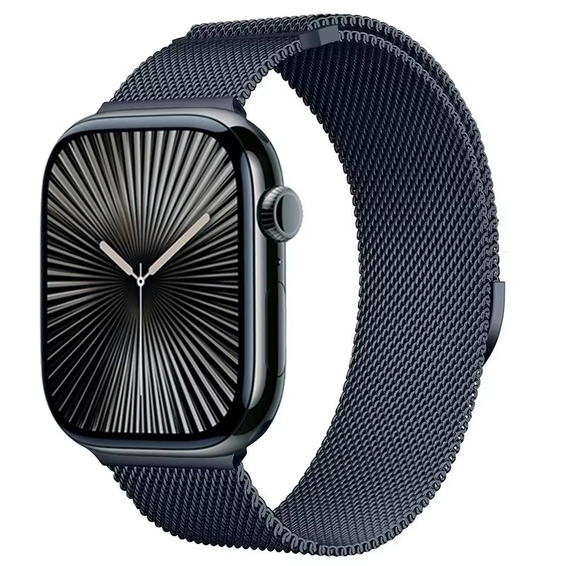 Metal Milanese Strap for Apple Watch Band Ultra 3/2 49mm 11 10 9 8 7 Magnetic Bracelet iWatch 6 5 4 SE2 46mm 45mm 41mm 44mm 40mm