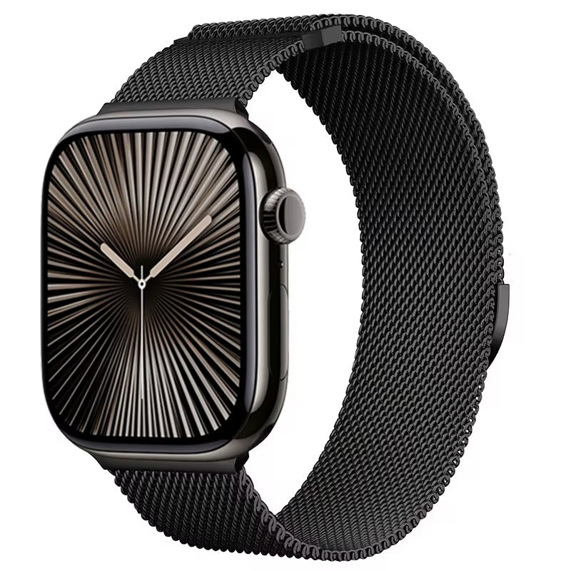 Metal Milanese Strap for Apple Watch Band Ultra 3/2 49mm 11 10 9 8 7 Magnetic Bracelet iWatch 6 5 4 SE2 46mm 45mm 41mm 44mm 40mm