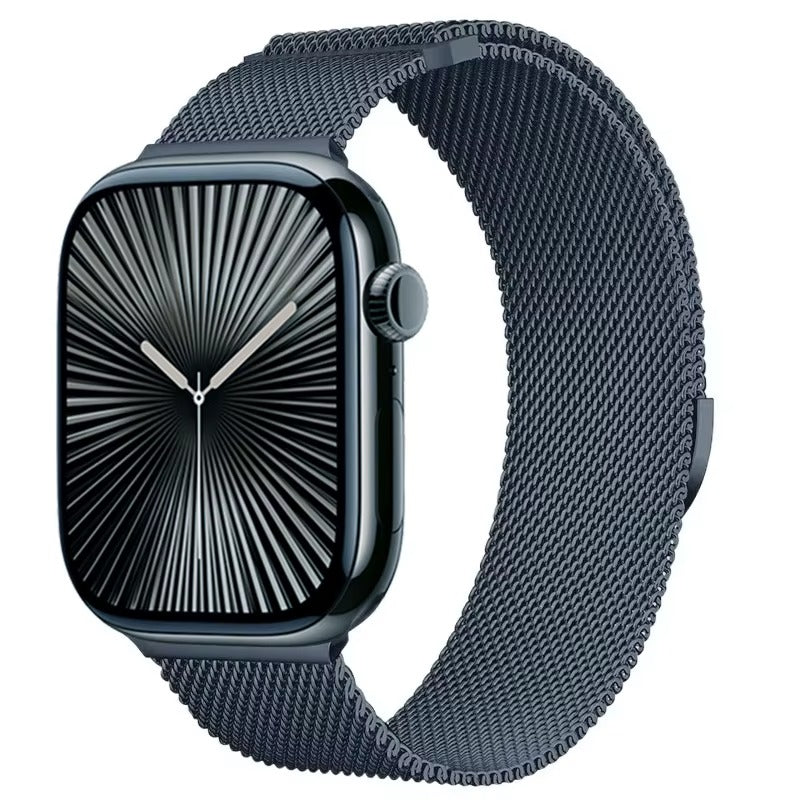 Metal Milanese Strap for Apple Watch Band Ultra 3/2 49mm 11 10 9 8 7 Magnetic Bracelet iWatch 6 5 4 SE2 46mm 45mm 41mm 44mm 40mm