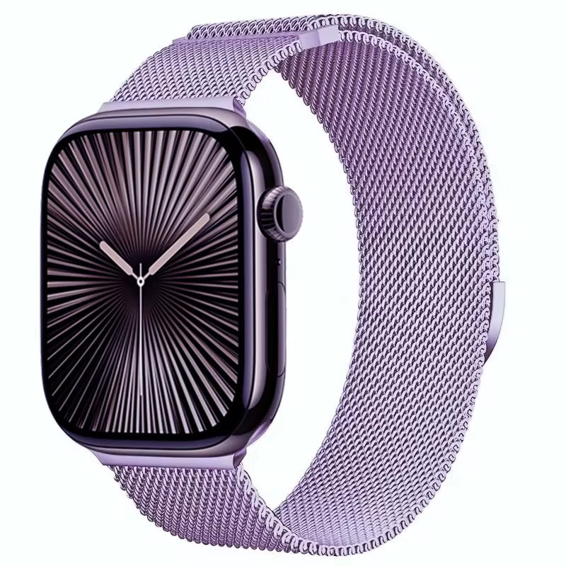 Metal Milanese Strap for Apple Watch Band Ultra 3/2 49mm 11 10 9 8 7 Magnetic Bracelet iWatch 6 5 4 SE2 46mm 45mm 41mm 44mm 40mm