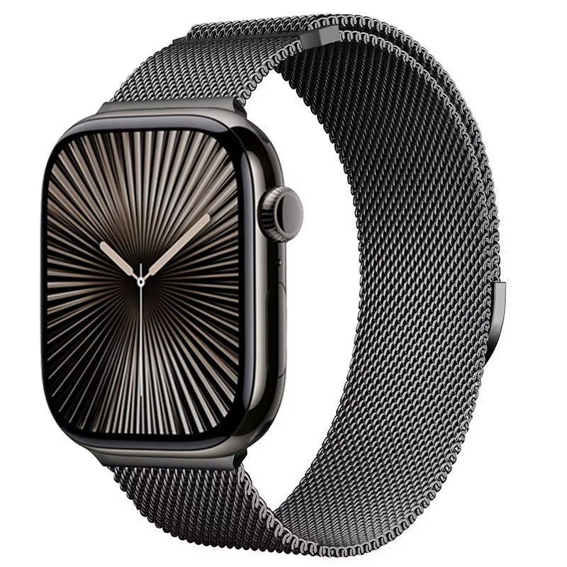 Metal Milanese Strap for Apple Watch Band Ultra 3/2 49mm 11 10 9 8 7 Magnetic Bracelet iWatch 6 5 4 SE2 46mm 45mm 41mm 44mm 40mm